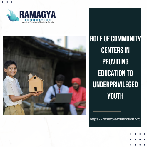 Role of Community Centers in Providing Education to Underprivileged Youth